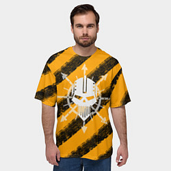 Футболка оверсайз мужская Iron within, Iron without, цвет: 3D-принт — фото 2