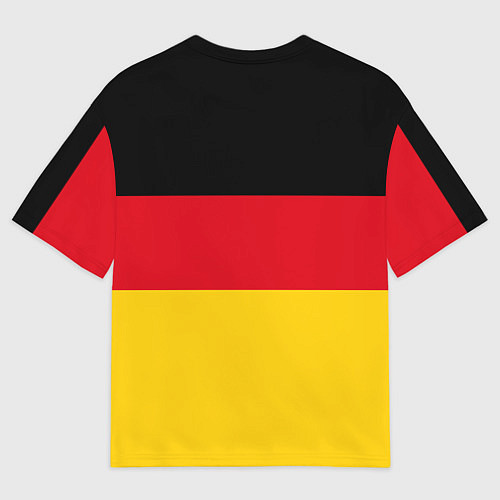 Мужская футболка оверсайз Германия - Germany / 3D-принт – фото 2