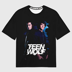 Футболка оверсайз мужская Волчонок Teen Wolf, цвет: 3D-принт