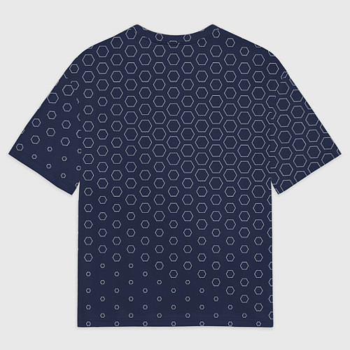 Мужская футболка оверсайз МЕРСЕДЕС Autosport Графика / 3D-принт – фото 2