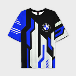 Футболка оверсайз мужская БМВ BMW AUTO, цвет: 3D-принт