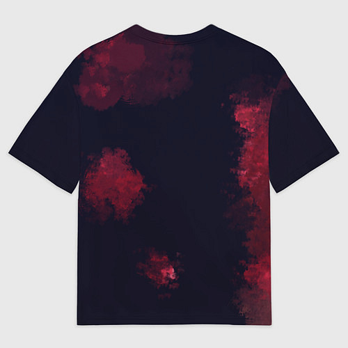 Мужская футболка оверсайз All of us are zombie / 3D-принт – фото 2