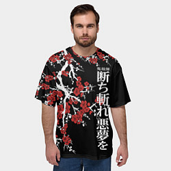 Футболка оверсайз мужская Корпус бойни демонов, цвет: 3D-принт — фото 2