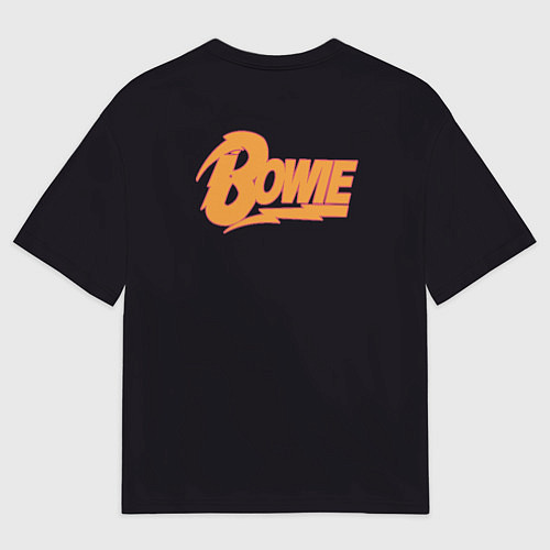 Мужская футболка оверсайз David Bowie Smoking / 3D-принт – фото 2