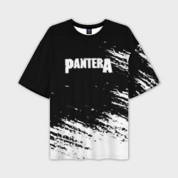 Мужская футболка оверсайз Pantera Logo