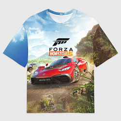 Мужская футболка оверсайз Forza Horizon 5 AMG