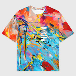 Мужская футболка оверсайз Vanguard fashion pattern Milano