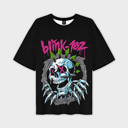 Мужская футболка оверсайз Blink 182 Блинк 182