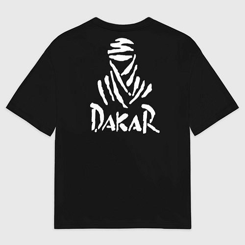 Мужская футболка оверсайз Дакар ралли / 3D-принт – фото 2