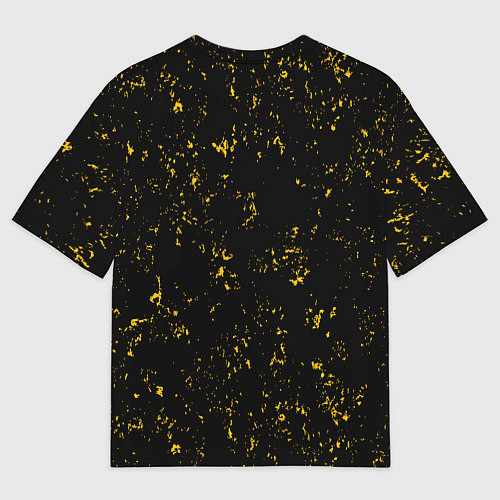 Мужская футболка оверсайз РЕАЛ МАДРИД Pro Sport Потертости / 3D-принт – фото 2