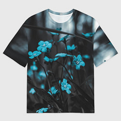 Футболка оверсайз мужская Лесная поляна, цвет: 3D-принт