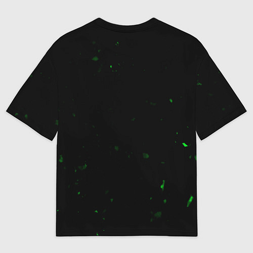 Мужская футболка оверсайз Biohazard Биологическая опасность / 3D-принт – фото 2