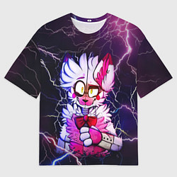 Мужская футболка оверсайз Foxy Five Nights at Freddys