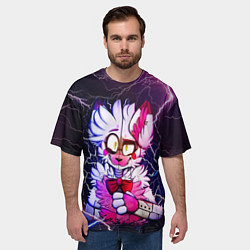 Футболка оверсайз мужская Foxy Five Nights at Freddys, цвет: 3D-принт — фото 2