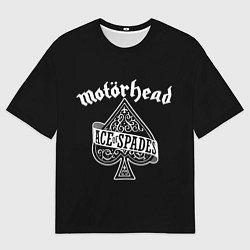 Футболка оверсайз мужская Motorhead Моторхед, цвет: 3D-принт