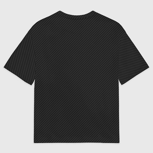 Мужская футболка оверсайз TESLA - ТЕСЛА КАРБОН И МЕТАЛЛ / 3D-принт – фото 2