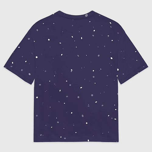 Мужская футболка оверсайз Doodle with angry penguins / 3D-принт – фото 2