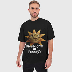 Футболка оверсайз мужская Five Nights at Freddys: Security Breach Воспитател, цвет: 3D-принт — фото 2