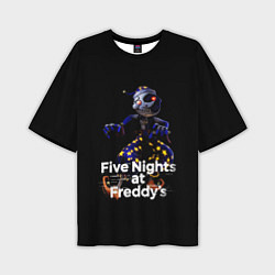 Мужская футболка оверсайз Five Nights at Freddys: Security Breach воспитател