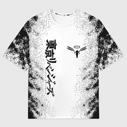 Футболка оверсайз мужская Токийские мстители Tokyo Revengers logo, цвет: 3D-принт