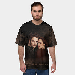 Футболка оверсайз мужская Эдвард & Белла, цвет: 3D-принт — фото 2