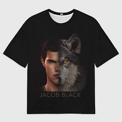 Мужская футболка оверсайз Джейкоб Блэк