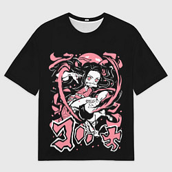 Мужская футболка оверсайз НЕДЗУКО МАГИЯ КРОВИ