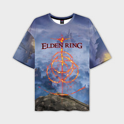 Мужская футболка оверсайз Elden Ring, Logo