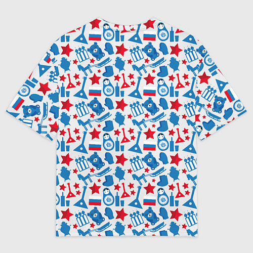 Мужская футболка оверсайз Русский Символизм / 3D-принт – фото 2