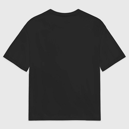 Мужская футболка оверсайз Disturbed Cat / 3D-принт – фото 2