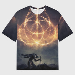 Мужская футболка оверсайз Арт Elder Ring