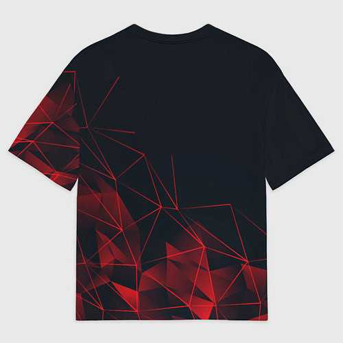 Мужская футболка оверсайз Вервульф! / 3D-принт – фото 2