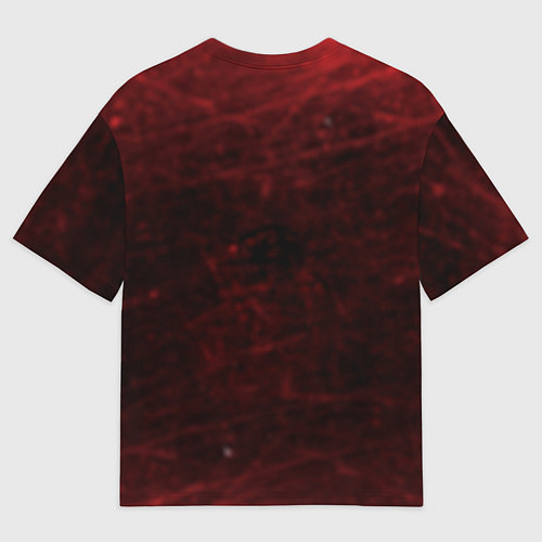 Мужская футболка оверсайз Лучник Самурай Кровавый Bloody Samurai / 3D-принт – фото 2