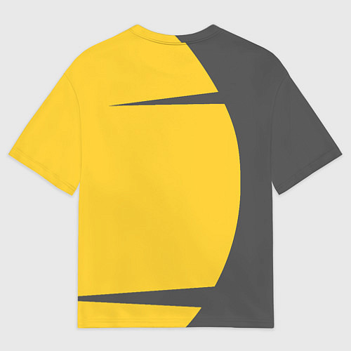 Мужская футболка оверсайз Злобный банан / 3D-принт – фото 2