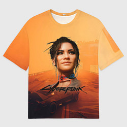 Футболка оверсайз мужская Panam Cyberpunk2077, цвет: 3D-принт