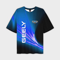 Футболка оверсайз мужская Geely Automobile, цвет: 3D-принт