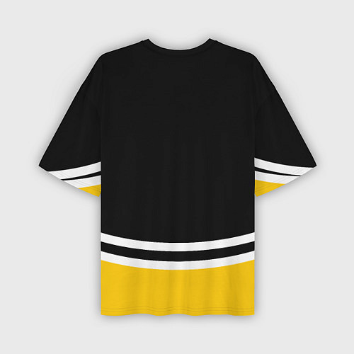Мужская футболка оверсайз Pittsburgh Penguins Питтсбург Пингвинз / 3D-принт – фото 2
