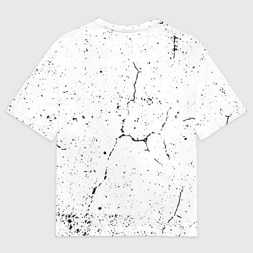 Мужская футболка оверсайз BANKSY БЭНКСИ панда / 3D-принт – фото 2