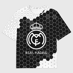 Мужская футболка оверсайз REAL MADRID Real Madrid Графика