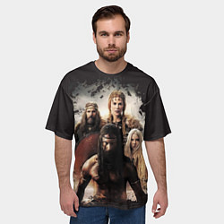 Футболка оверсайз мужская Фильм Варяг, цвет: 3D-принт — фото 2