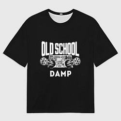 Мужская футболка оверсайз HIP HOP Старая школа