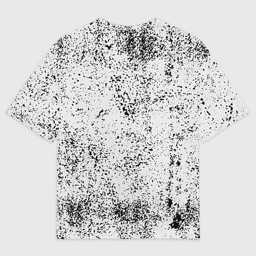 Мужская футболка оверсайз Daft Punk B&W / 3D-принт – фото 2
