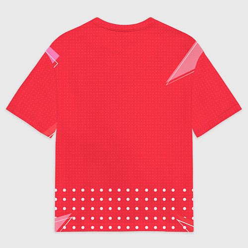 Мужская футболка оверсайз Kaguya Heart / 3D-принт – фото 2