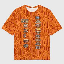 Мужская футболка оверсайз Сакатекас Мексика