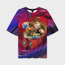 Футболка оверсайз мужская Mario Donkey Kong Nintendo Video Game, цвет: 3D-принт