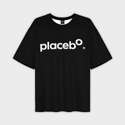 Мужская футболка оверсайз Плацебо Логотип