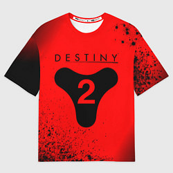 Футболка оверсайз мужская DESTINY 2 - Арт, цвет: 3D-принт
