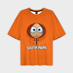 Мужская футболка оверсайз Южный парк - Кенни МакКормик