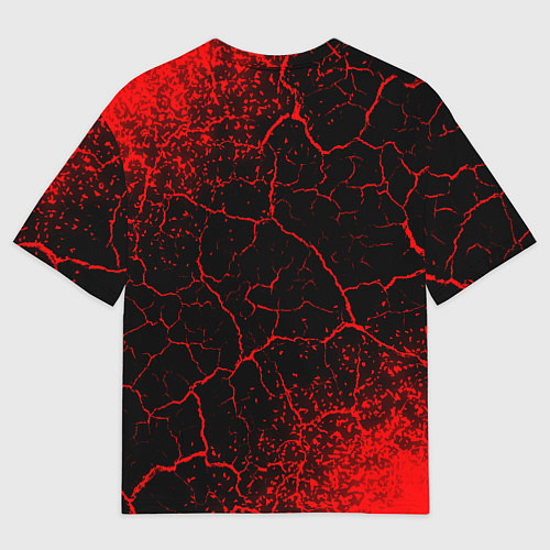 Мужская футболка оверсайз Eat Sleep Euro Truck Repeat Спрей / 3D-принт – фото 2