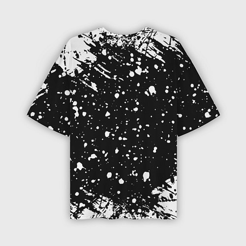 Мужская футболка оверсайз Ghostemane texture / 3D-принт – фото 2